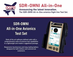SDR-OMNI All-in-One Avionics Flight line Test Set. 